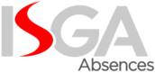 logo isga rouge et argent